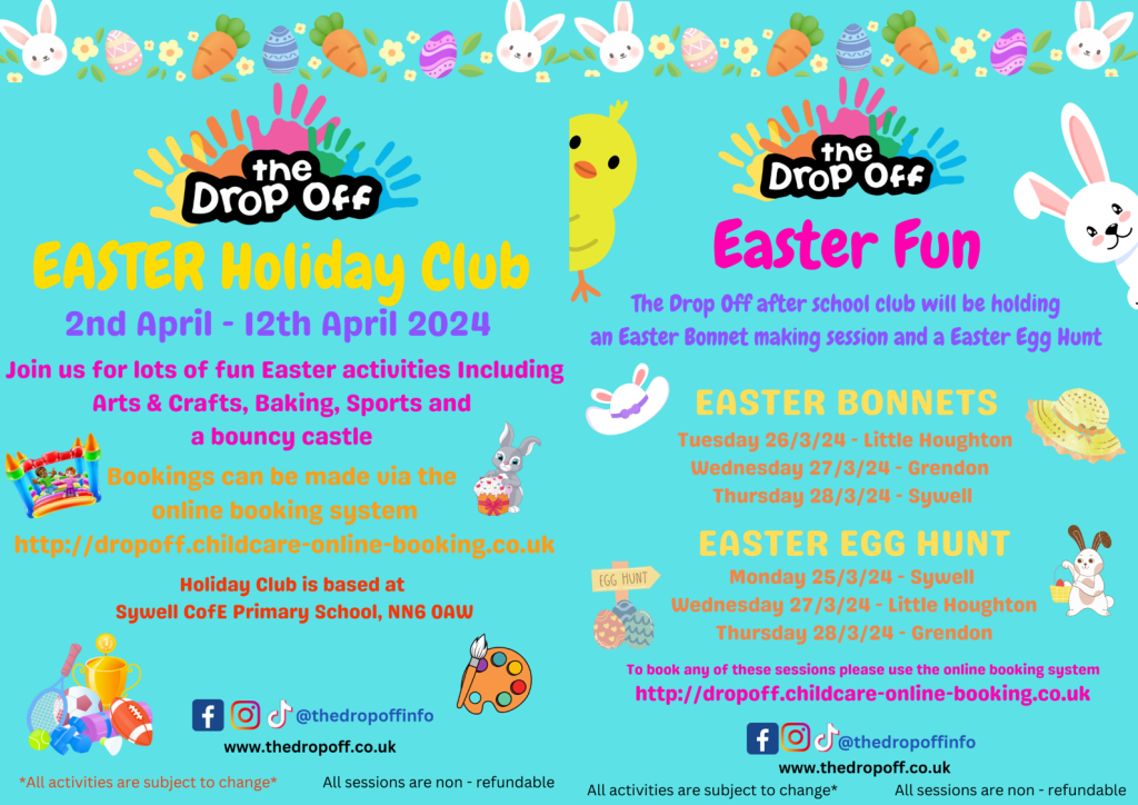 Drop off easter